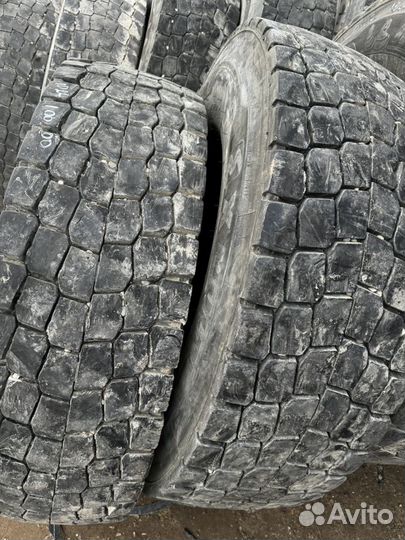 Шины велущие бу 315/80 R22.5 Michelin X Multi