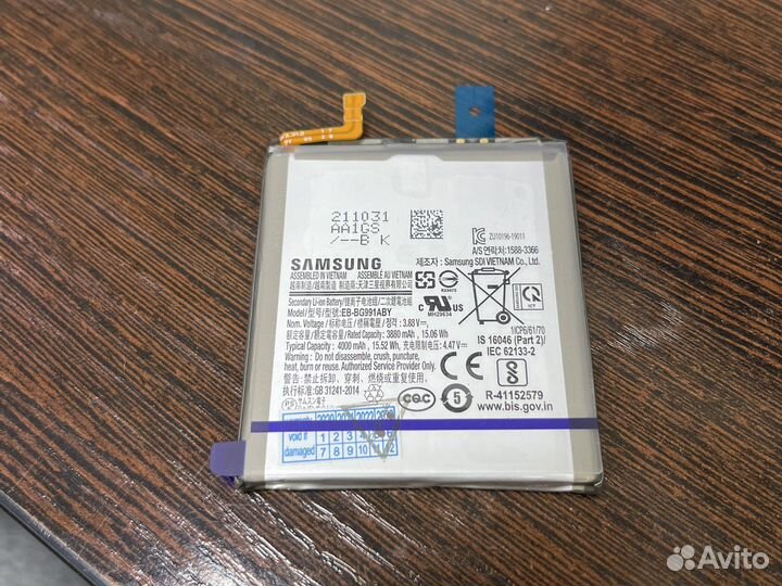 Аккумулятор Samsung Galaxy S21 G991B оригинал