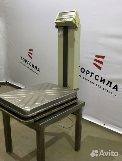Весы товарные напольные