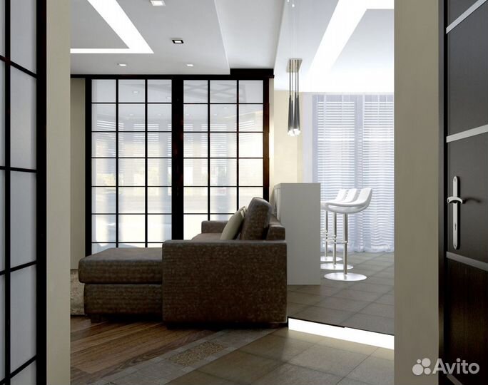 Двери распашные, раздвижные, стационарные арт.1034