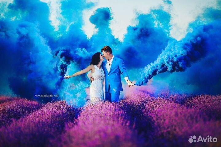 Цветной дым И краски холли для Вашего праздника