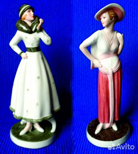 Фигурки Костяной фарфор Marks & Spencer 1989г