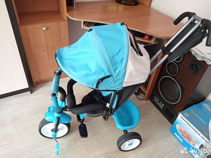 Детский велосипед с ручкой