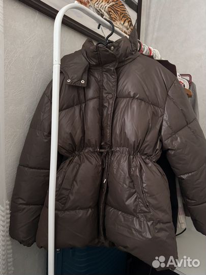Пуховик женский длинный 46 48