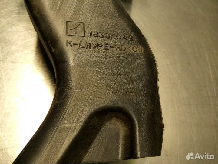 Воздуховод левый Mitsubishi Outlander Xl CW4W 4B11