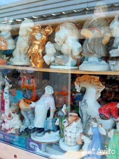 Фарфоровые статуэтки. лфз. дулево. песочное