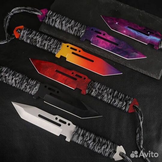 Нож нескладной csgo Autumn ст.440 (микс) (Красный)