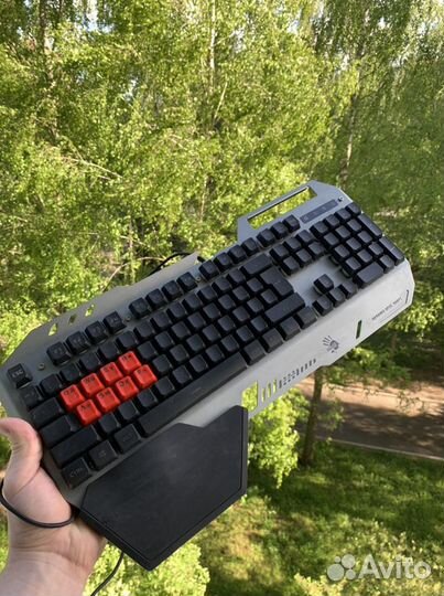 Игровая клавиатура Bloody B418 черный