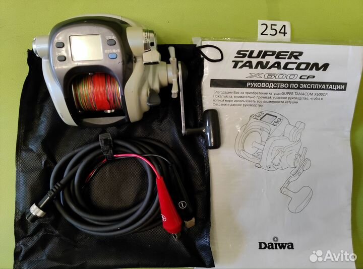 Электрокатушка морская на треску Daiwa x600cp