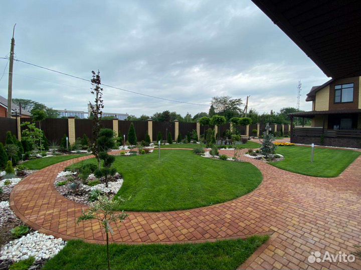 Благоустройство территории под ключ