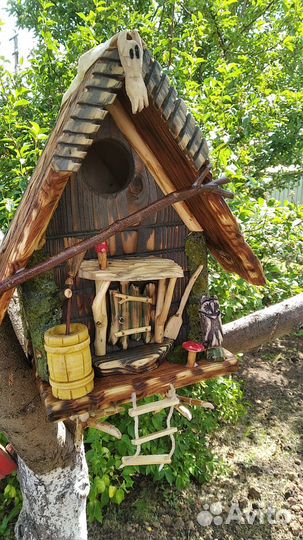 Скворечники, кормушки, деревянные изделия