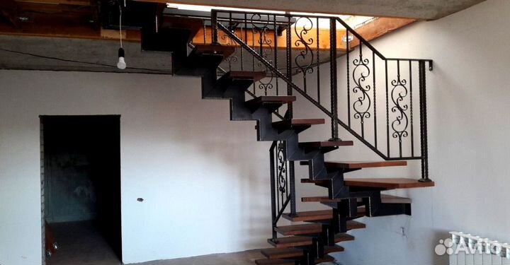 Лестничный каркас под ключ