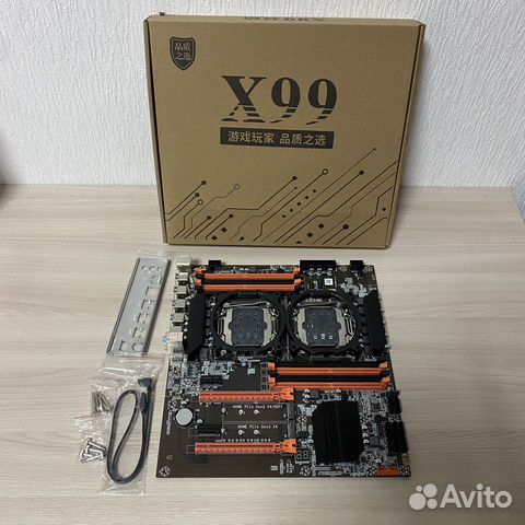 Материнская плата X99 dual купить в Перми | Электроника | Авито