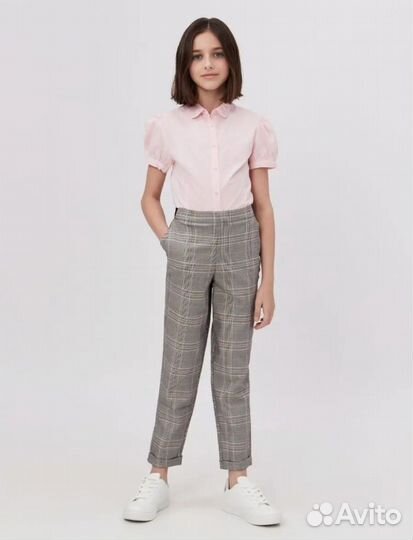 Блузка для девочки школьная новая