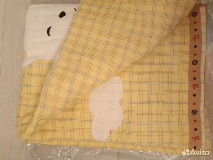 Махровое детское одеяло-покрывало