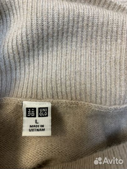 Водолазка uniqlo L кашемир