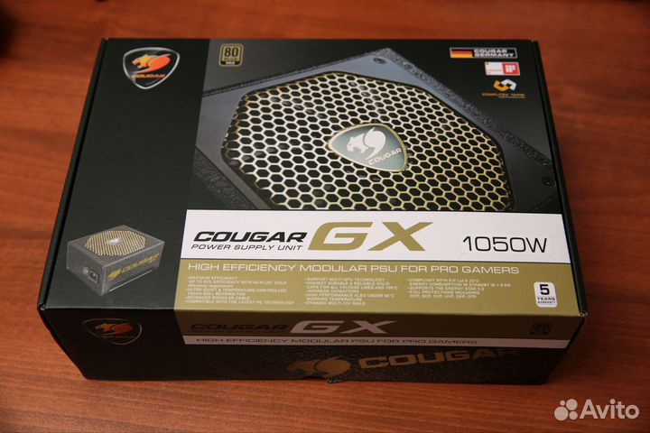 Блок питания cougar gx 1050w на гарантии DNS