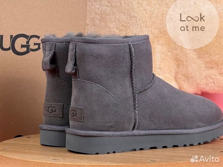 Угги женские Ugg Classic Mini II Grey