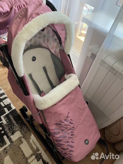 Санки коляска Nika