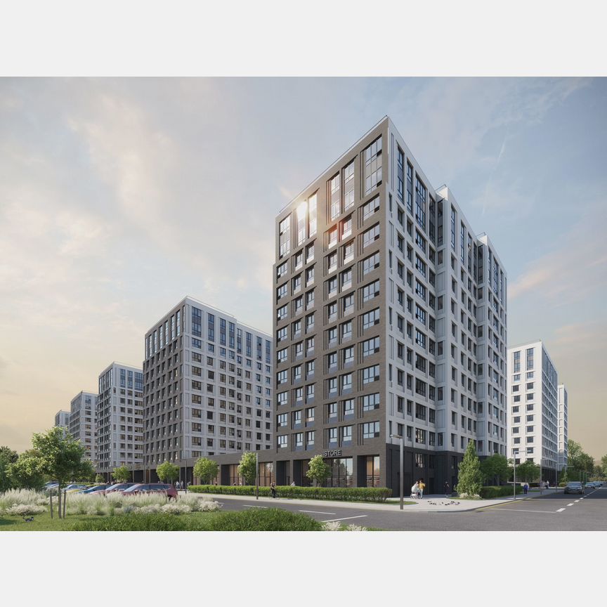 Квартира-студия, 60,6 м², 12/13 эт.
