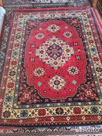 Ковер бу шерстяной размер 1,5 х 2м