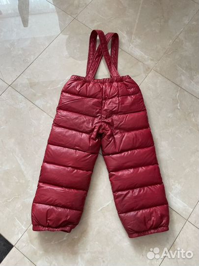 Зимний костюм для девочки moncler 104