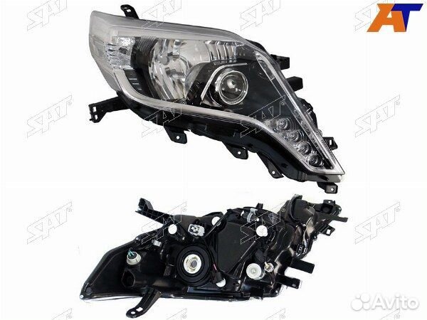 Фара toyota land cruiser, toyota land cruiser prado, toyota land cruiser prado 150 09, toyota prado
