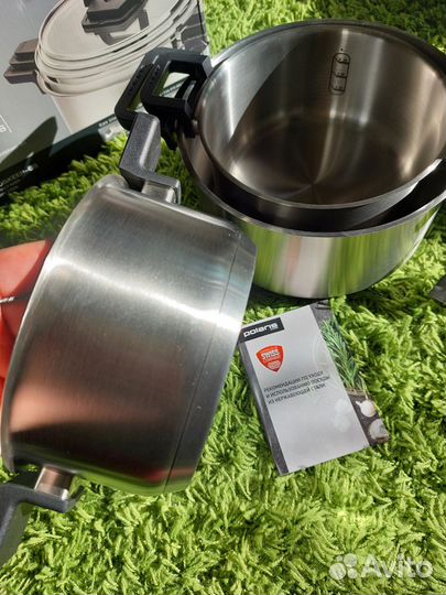 Набор кастрюль Новый Polaris Оригинал