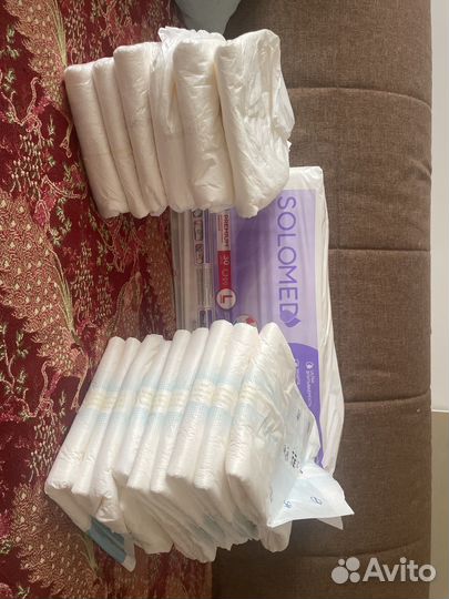 Подгузники для взрослых 47 шт L