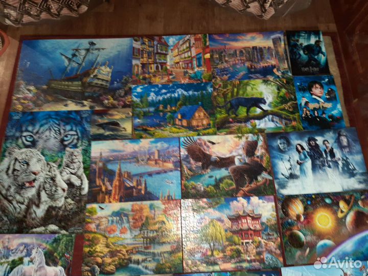 Пазлы в сборке