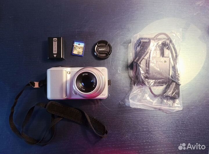 Фотоаппарат Sony NEX 3 + 35mm f/1.6 + SD 4Gb