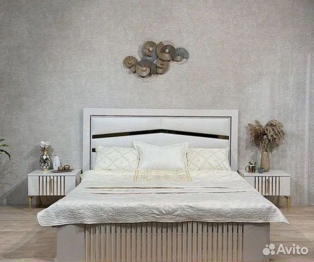 Спальня Альмира (6-ти дверная, цвет Сатин)