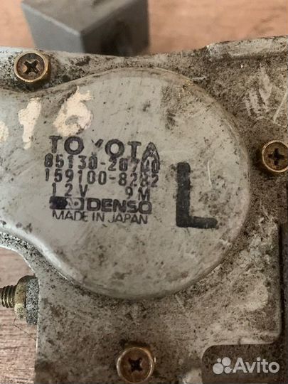 Моторчик дворников задний Тойота Карина Е