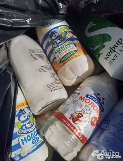 Молочные продукты на корм животным