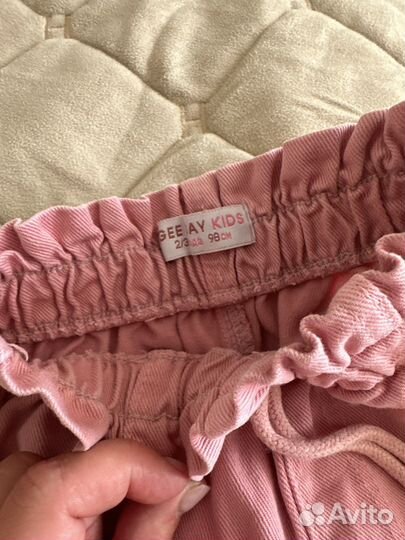 Джинсы для девочки 98