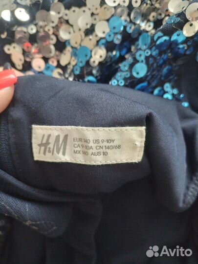 Платье H&M 9-10Y(140 см)