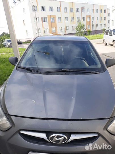 Капот на hyundai solaris 1 2011-2013 до рест