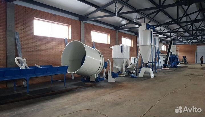 Линия гранулирования целлюлозной добавки щма для з