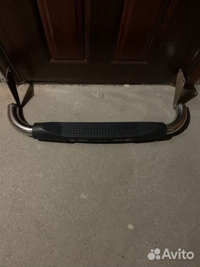 Защита заднего бампера мицубиси асх