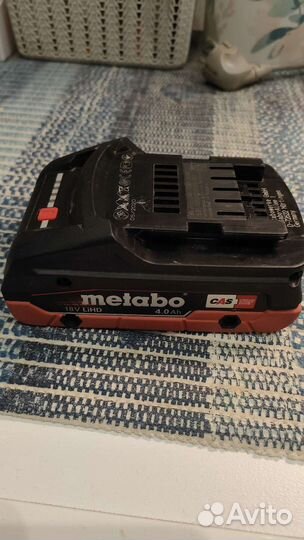 Аккумулятор Metabo 18 v 4ah
