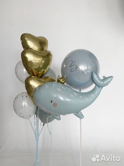 Воздушные шары на выписку из роддома