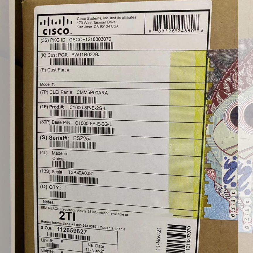 [C1000-8P-E-2G-L] Коммутатор Cisco Ref C1000-8p-E-2g-L