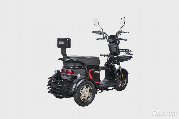 Электротрицикл white siberia sibtrike L 2000W 2023