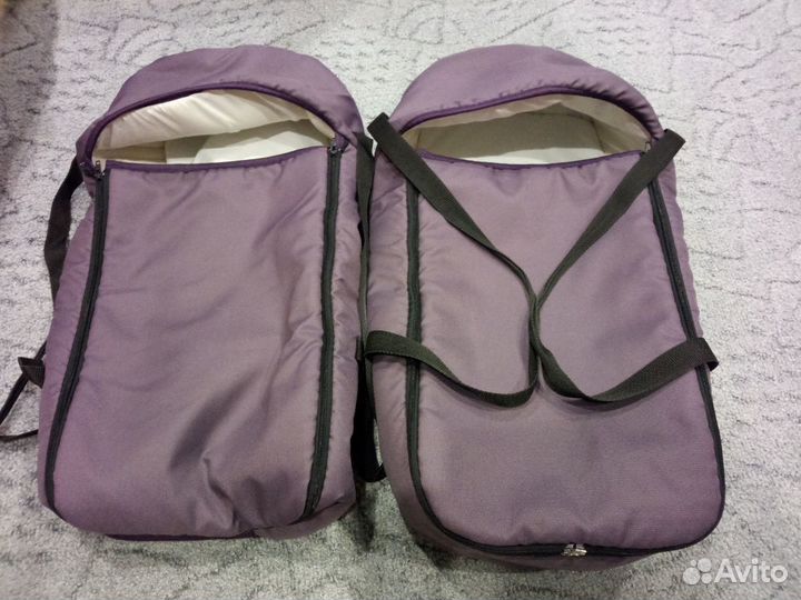 Коляска для двойни Santa Cruz PC