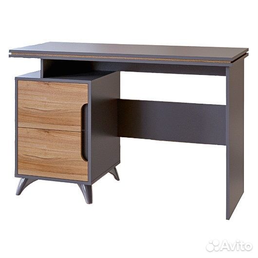 Стол письменный Сканди (Серый графит/лион)