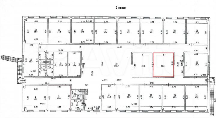 Офис, 32.8 м²