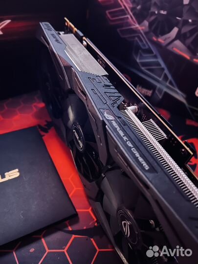 Видеокарта Asus GeForce GTX 1070 TI Strix 8gb OC