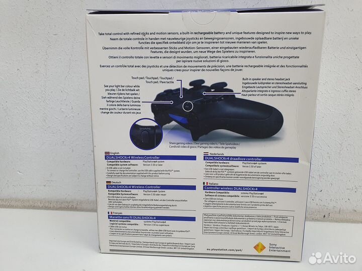 Беспроводной Bluetooth геймпад для PlayStation 4