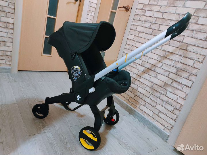 Коляска - автокресло foofoo 4 в 1 (черная)