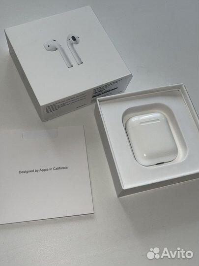 Кейс для AirPods 1/2 ориганал (A1602)